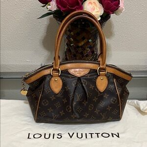 Louis Vuitton Tivoli PM Monogram Canvas Handbag